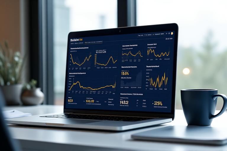 Analityczny dashboard ryzyka w private equity z wykresami scenariuszowymi i wskaźnikami portfelowymi